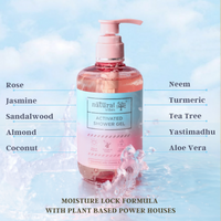 Thumbnail for Natural Vibes Deep Cleanse & Exfoliating Routine - Shower Gel Body Wash & Scrubbing Glove - Distacart