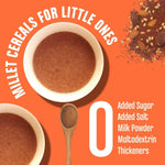 Thumbnail for Early Foods Sprouted Ragi Almond Date Porridge Mix - Distacart