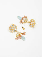 Thumbnail for Kundan Earrings - Ruby Raang - Distacart