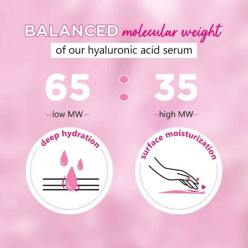 Plum Bulgarian Rose & 2% Hyaluronic Acid Serum - Distacart