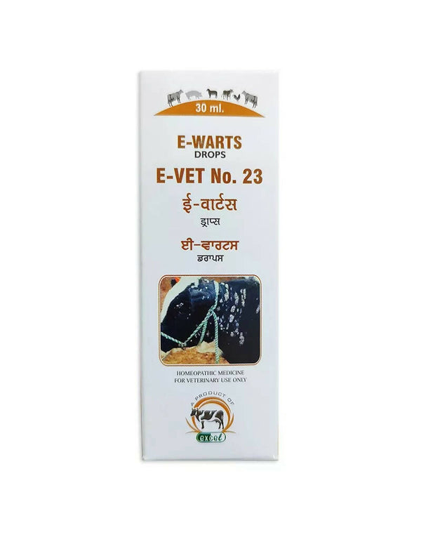 Excel Pharma E-Vet No. 23 Warts Drops - Distacart