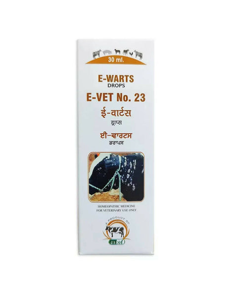 Excel Pharma E-Vet No. 23 Warts Drops - Distacart