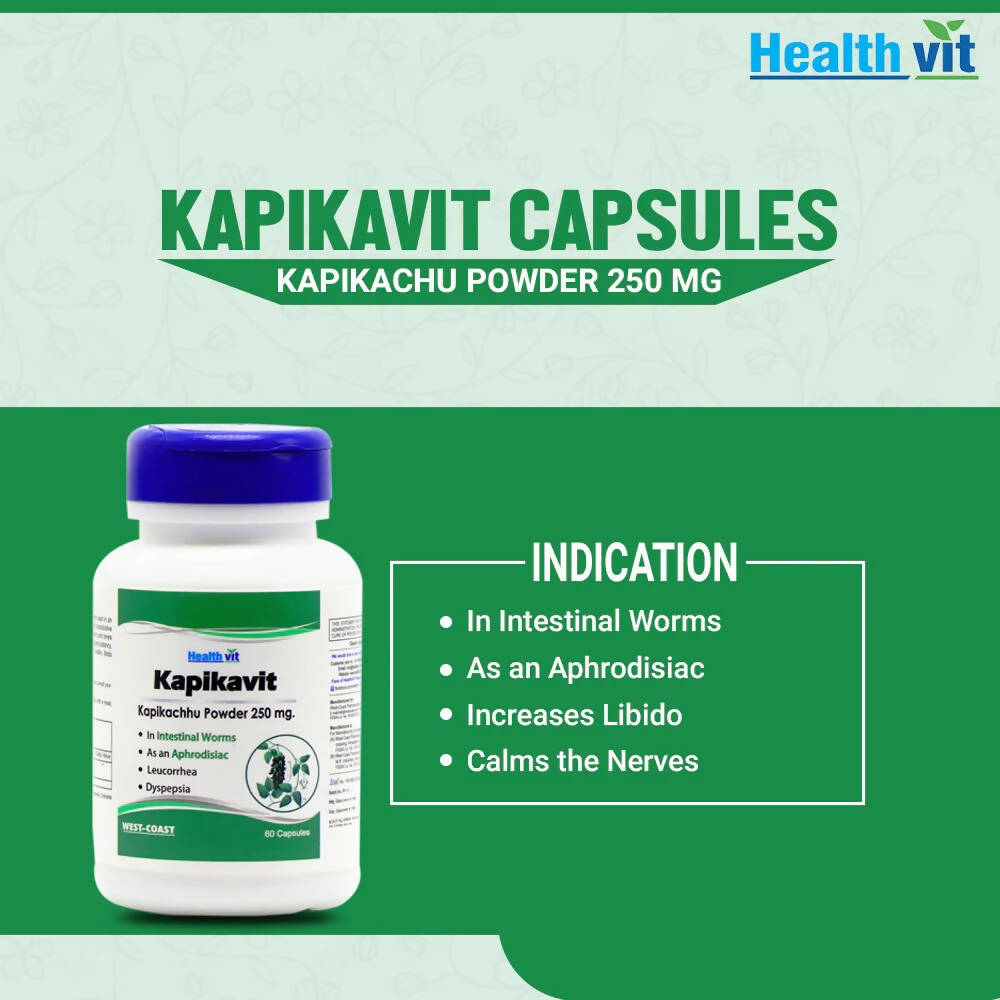 Healthvit Kapikavit Capsules - Distacart