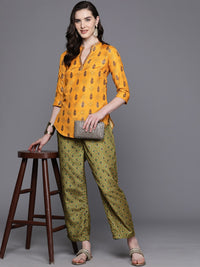 Thumbnail for Biba Ethnic Motifs Print Kurti With Palazzos - Distacart