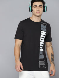Thumbnail for Puma ESS Logo Lab Printed Pure Cotton T-shirt - Distacart