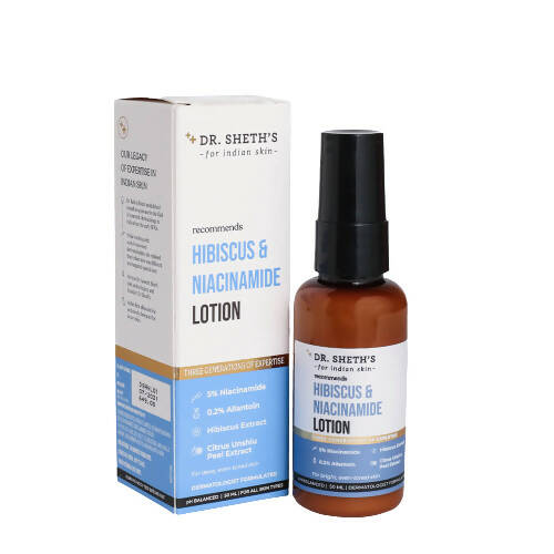 Dr. Sheth's Hibiscus & Niacinamide Lotion - Distacart