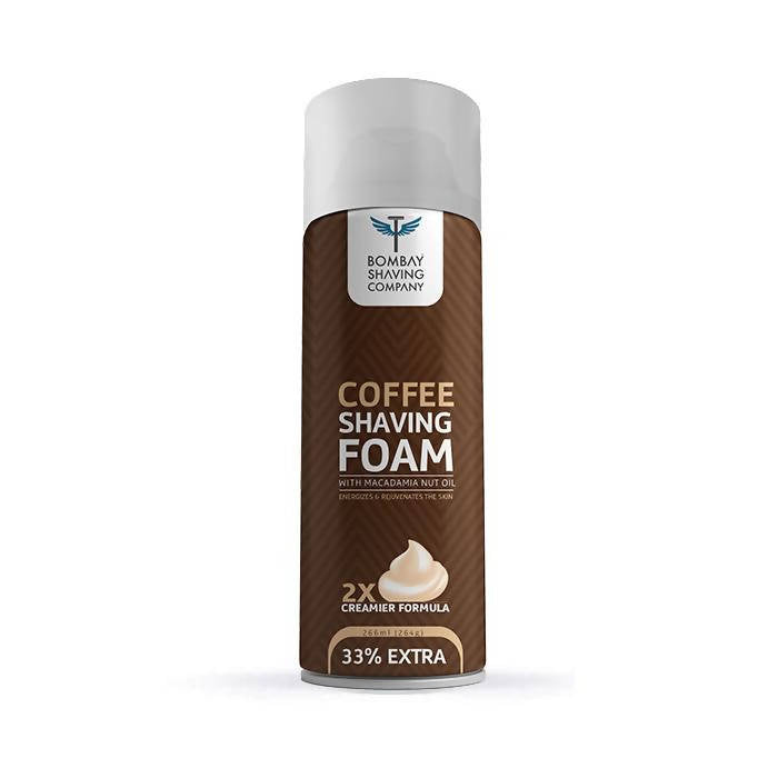 Bombay Shaving Company Coffee Shaving Foam with Macadamia Nut Oil