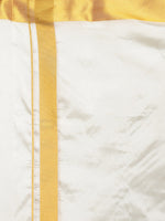 Thumbnail for Sethukrishna Men Cream-Coloured Solid Dhoti - Distacart