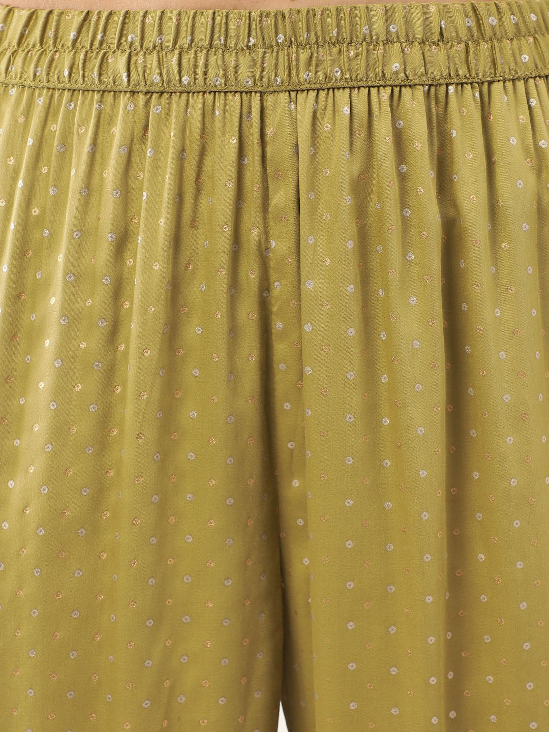 Khushal K Ethnic Motifs Embroidered Sequined Kurta with Palazzos & Dupatta - Distacart