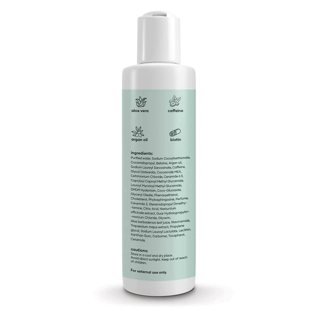 Mars By GHC Anti Hair Fall Hair Shampoo With Aloe Vera, Argan Oil & Caffeine - Distacart