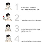 Thumbnail for Ustraa White Charcoal & Amazonian Clay De-Tan Face Mask