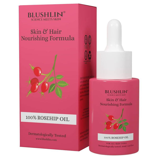 Blushlin Pure Rosehip Oil - Distacart