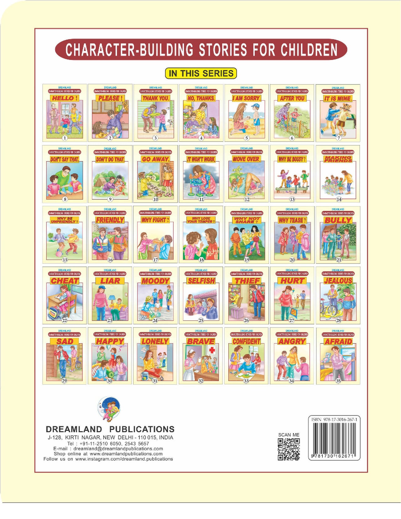 Dreamland Publications Character Building - Hurt: Children Story Books - Distacart