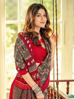 Thumbnail for Kalini Ethnic Motifs Printed Dabu Saree - Distacart
