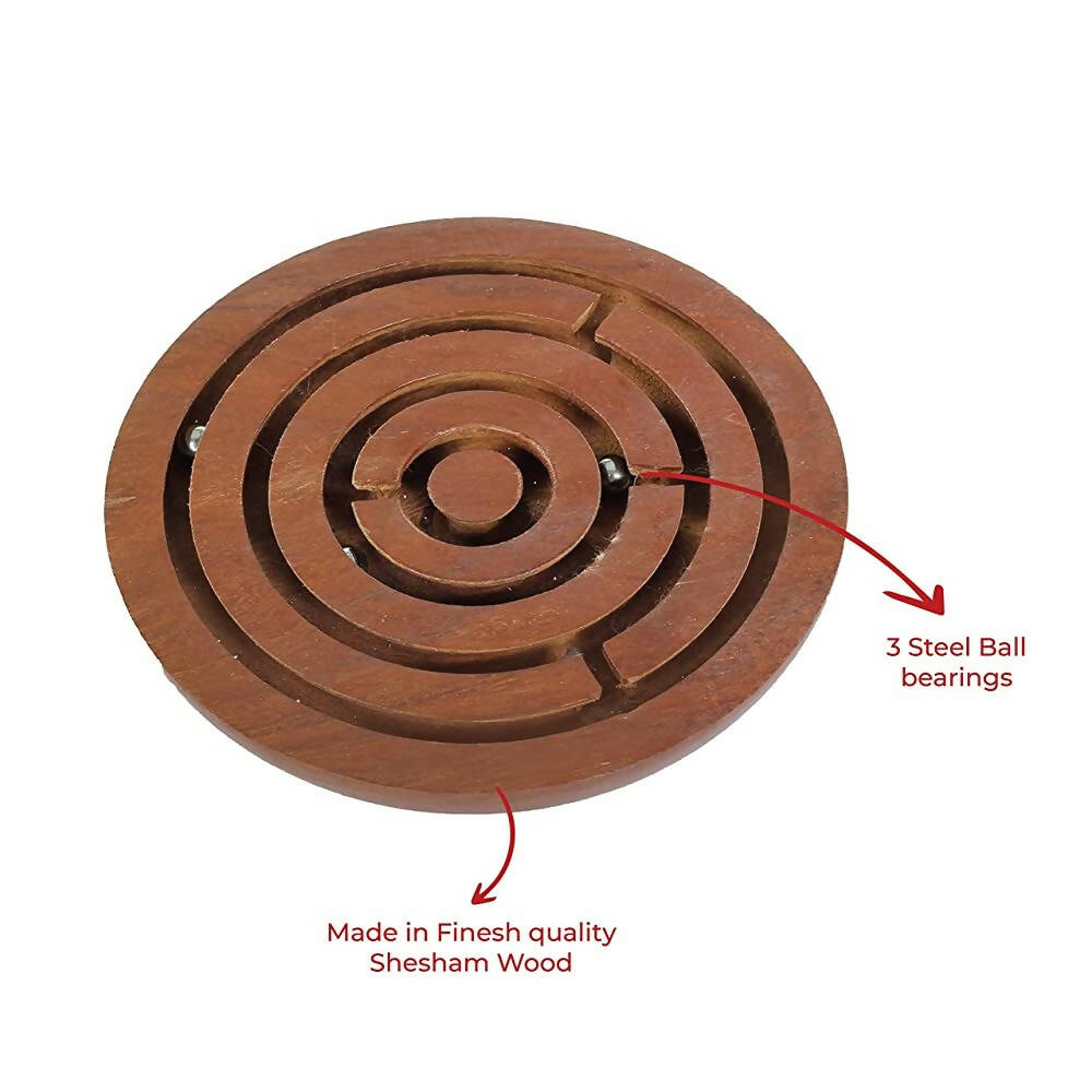 Desi Toys Labyrinth , Maze , Swirl , Bada Bhool Bhulaiya - Distacart