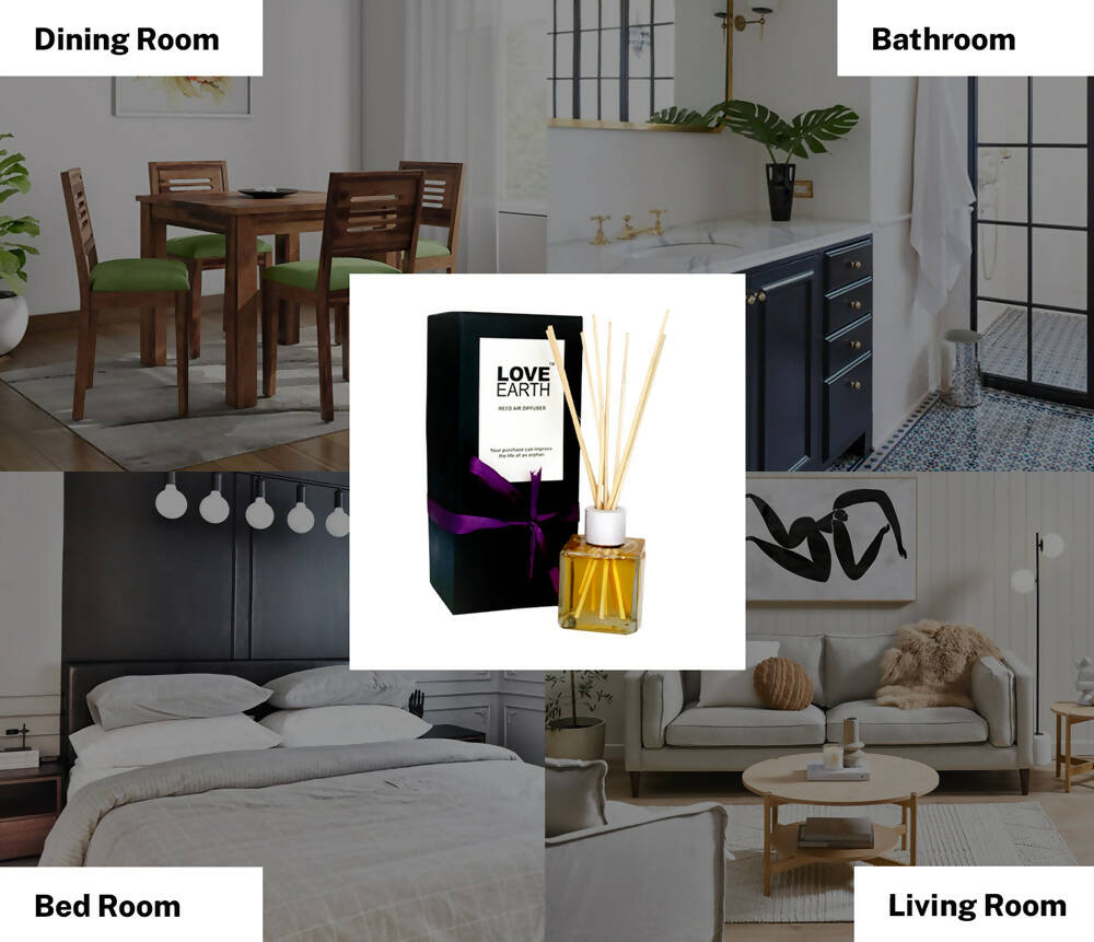 Love Earth Reed Diffuser - Lavender - Distacart