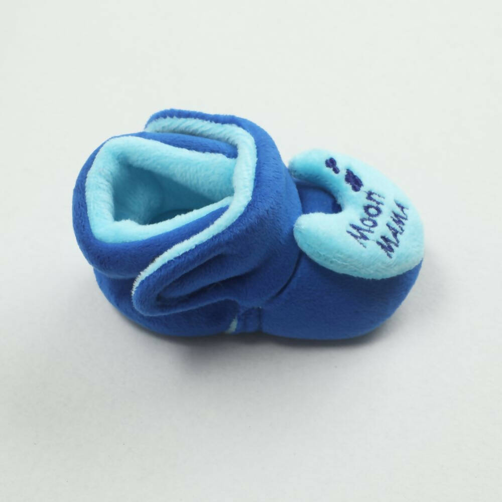 Tiny Bugs For Boys & Girls Baby Winter Booties - Blue - Distacart