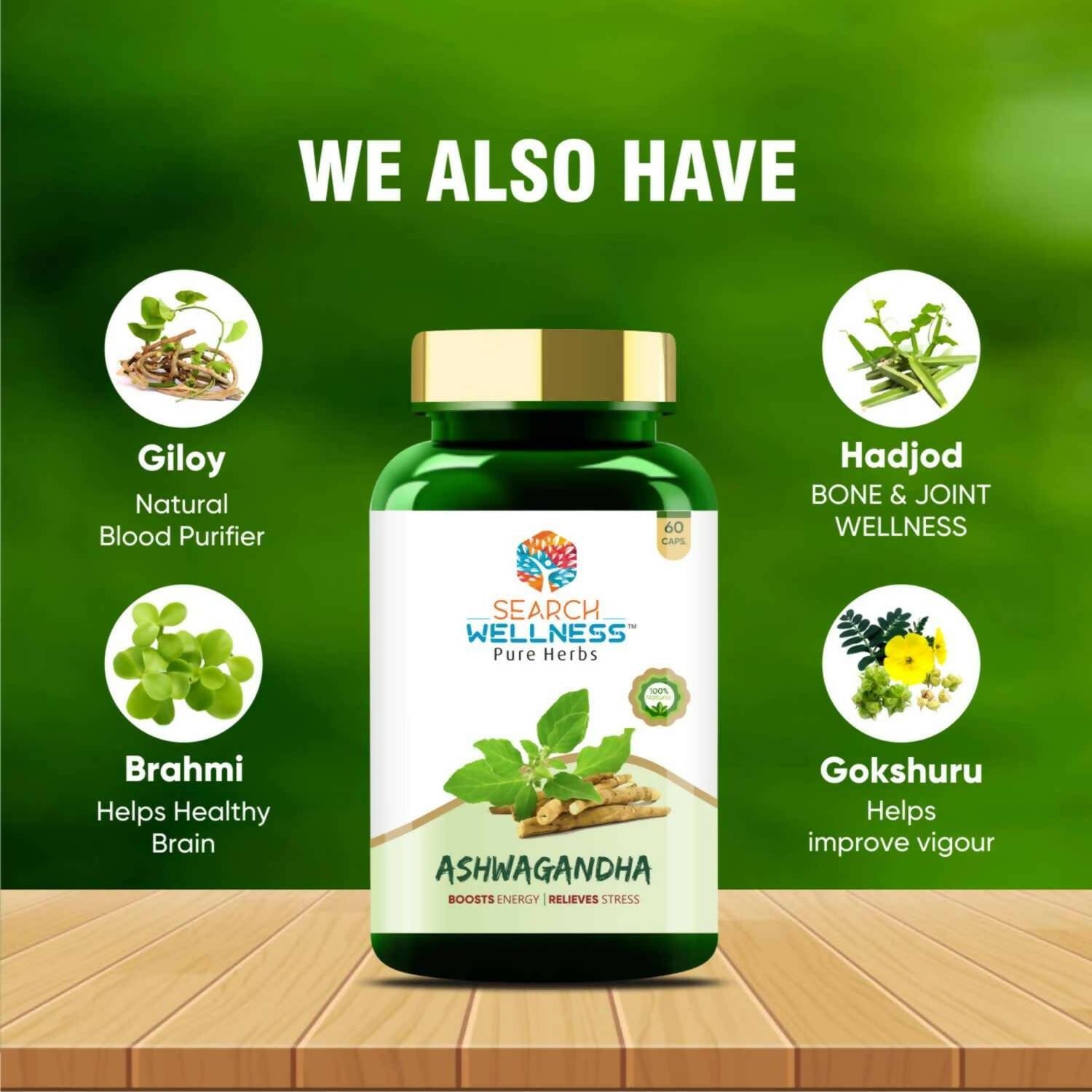 Search Wellness Ashwagandha Capsules - Distacart