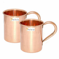 Thumbnail for Copper Mug , 500ml - Set of 2 - Distacart