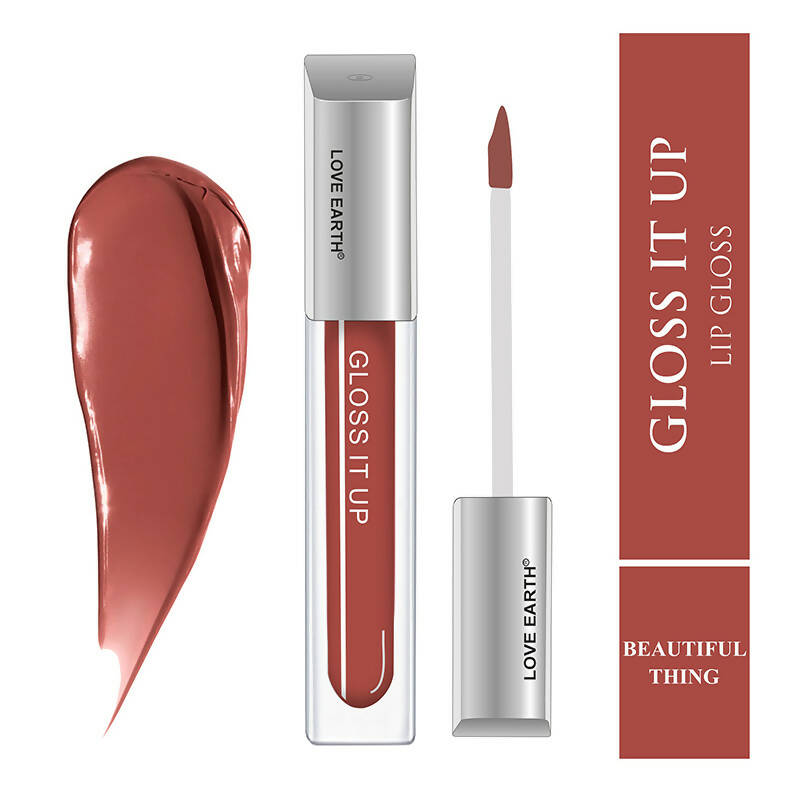 Love Earth Lip Gloss - Beautiful Thing (Barbie Pink) - Distacart