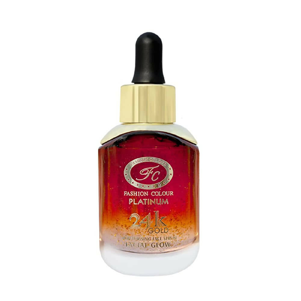 Fashion Colour Anti-Aging 24K Gold Face Serum - Distacart