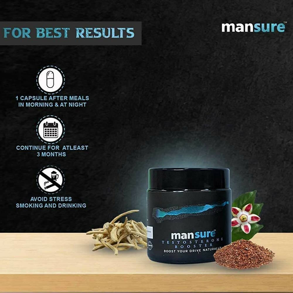 Mansure Testosterone Booster Capsules - Distacart