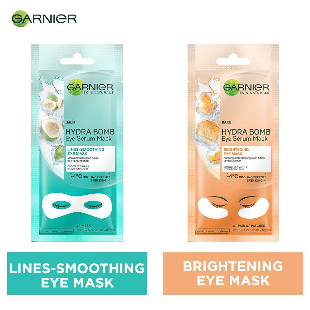 Garnier Hydra Bomb Eye Serum Coconut Water Mask - Distacart