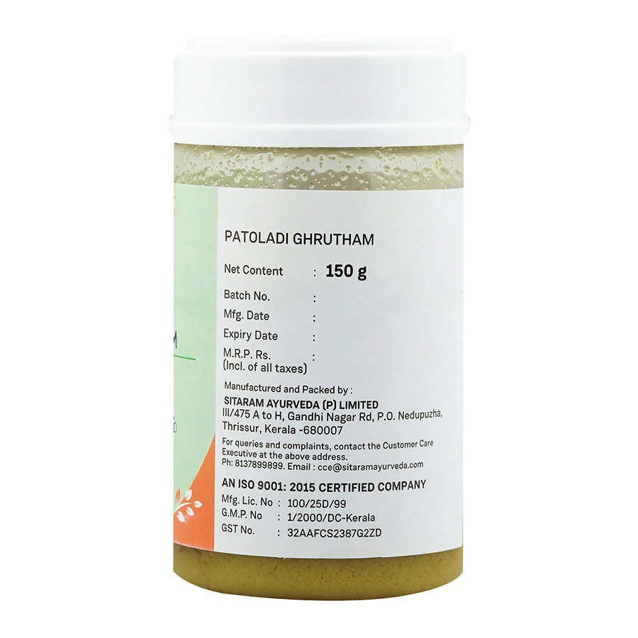 Sitaram Ayurveda Patoladi Ghrutham