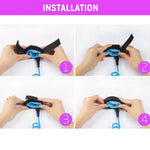 Thumbnail for Safe-O-Kid Elastic Safety Wrist Adjustable Strap link for Baby- Orange Colour - Distacart