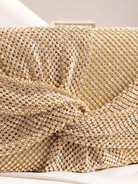 Thumbnail for Rubans Embellished Box Clutch - Distacart