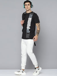 Thumbnail for Puma ESS Logo Lab Printed Pure Cotton T-shirt - Distacart