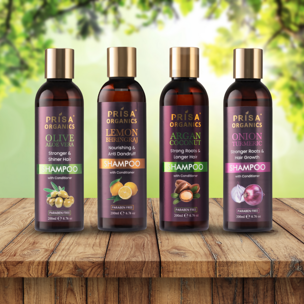 Prisa Organics Argan & Coconut Shampoo - Distacart