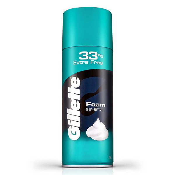 Gillette Sensitive Shaving Foam - Distacart