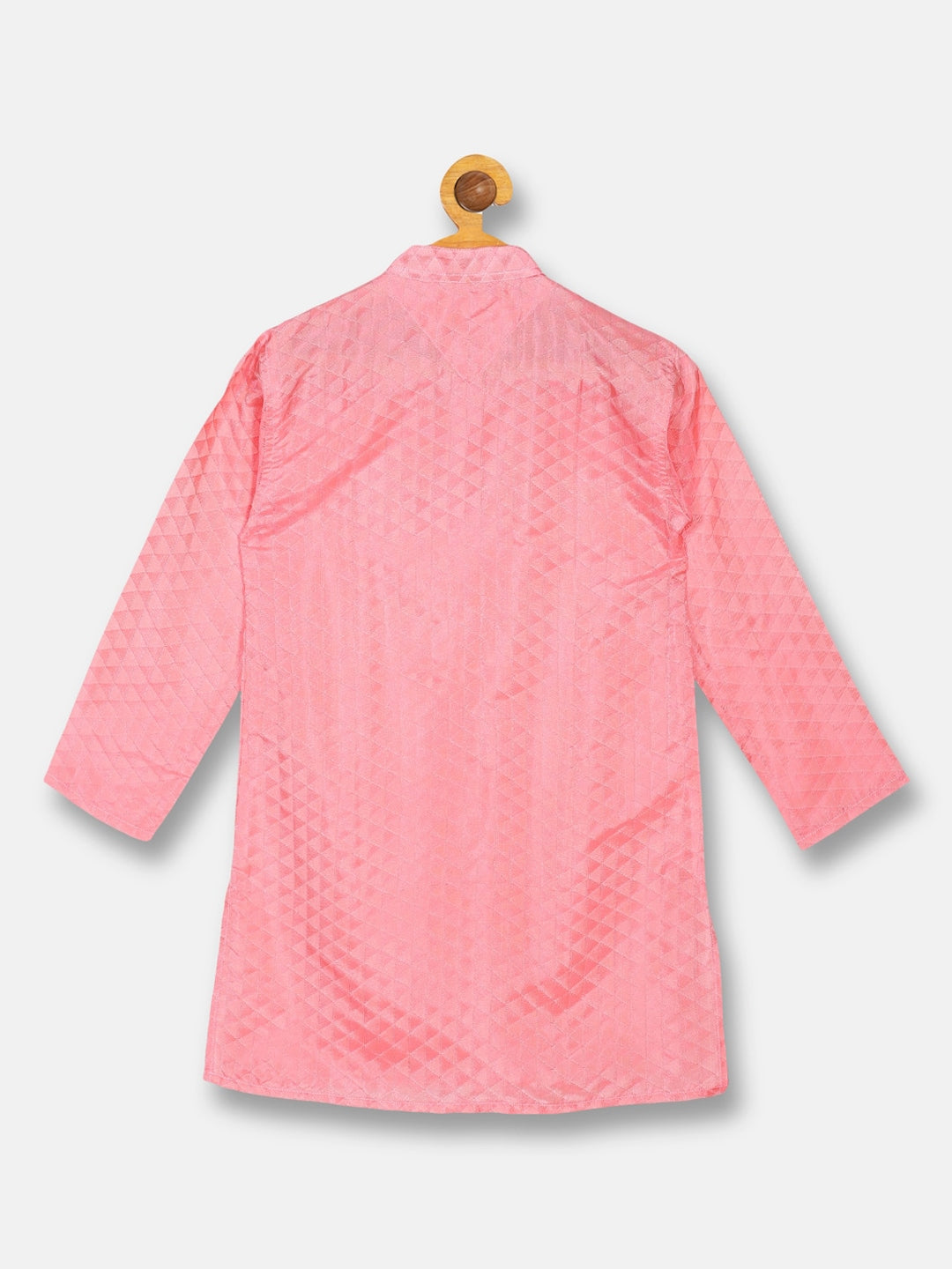 Sethukrishna Boys Pink Kurti with Pyjamas - Distacart