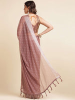 Thumbnail for Mitera Floral Printed Pure Chiffon Saree - Distacart