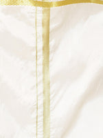 Thumbnail for Sethukrishna Boys Rose & White Shirt & Dhoti - Distacart
