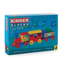 Thumbnail for Peacock Learning & Educational Building Interlocking Blocks Set For Kids - Junior Train Set - Distacart