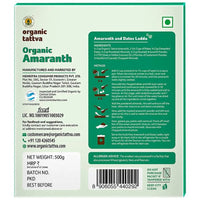 Thumbnail for Organic Tattva Amaranth (Rajgeera) Seeds