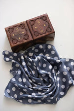 Thumbnail for Diva Globe Polka Dot Satin Bhandana - Distacart