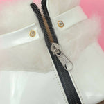 Thumbnail for Tiny Bugs Girls Faux Fur Detail Winter Boots - White - Distacart