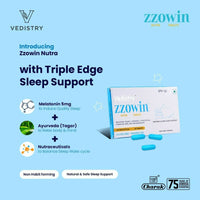 Thumbnail for Vedistry Zzowin Nutra Tablets - Distacart