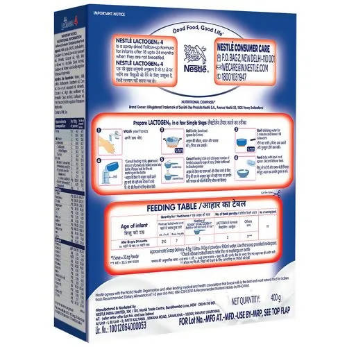 Lactogen Infant Formula Powder 18 To 24 Months Stage 4