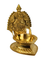 Thumbnail for Spillbox Gold-Toned Brass Mother Mary Diya Pooja Essential - Distacart
