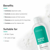 Thumbnail for Dermatouch Salicylic Acid 2% Face Wash - Distacart
