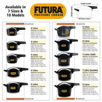 Thumbnail for Hawkins Futura Hard Anodised Aluminium Induction Pressure Cooker (Inner Lid)