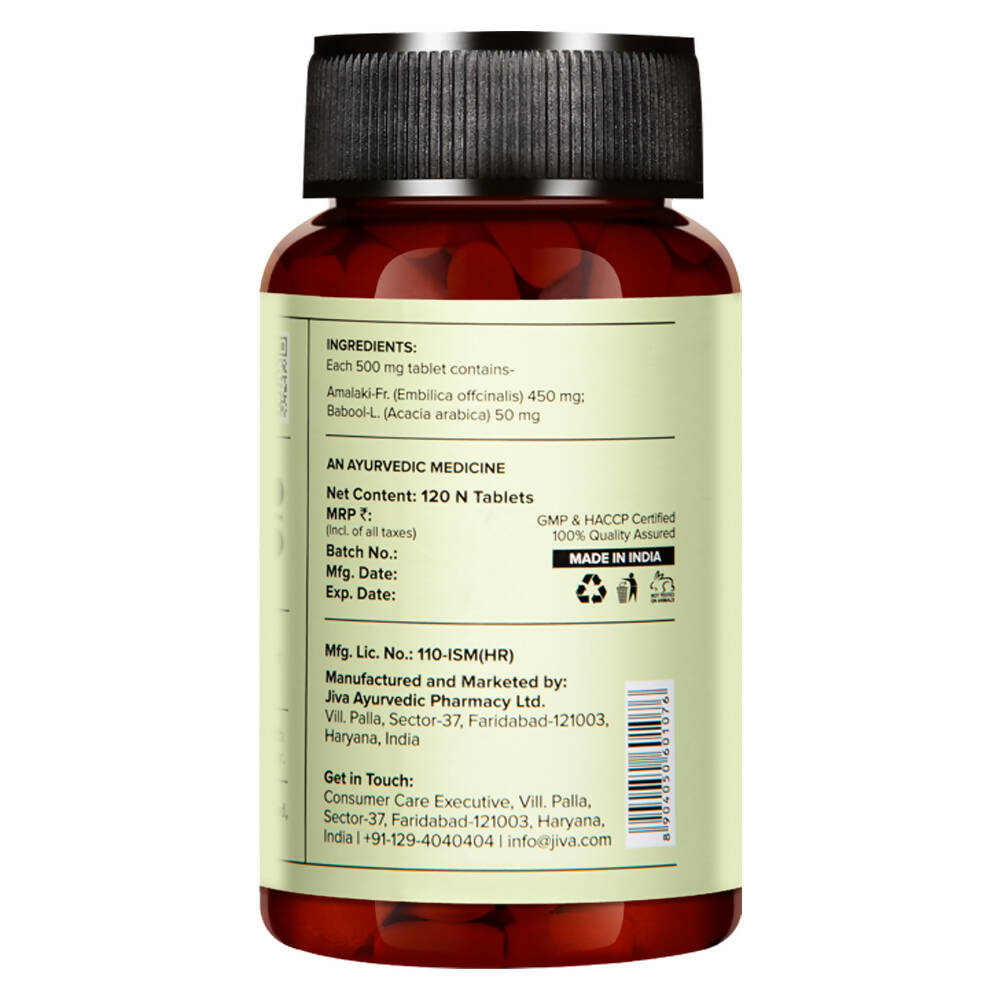 Jiva Ayurveda Amla Tablets - Distacart