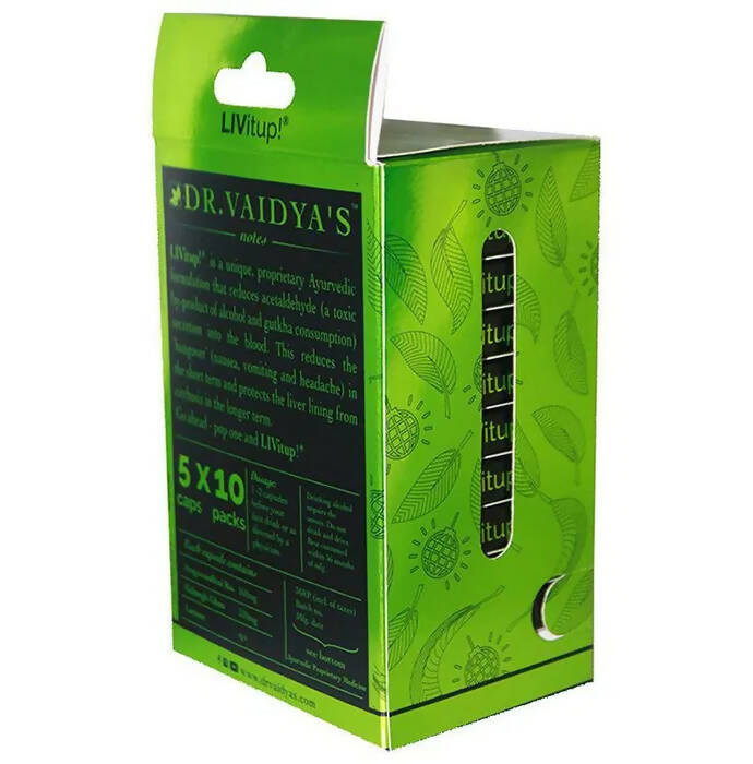 Dr. Vaidya's Livitup Capsules - Distacart