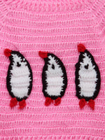 Thumbnail for Chutput Kids Pingue Design Solid Pink Pullover Sweater - Distacart
