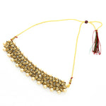 Thumbnail for Mominos Fashion Johar Kamal Gold-Plated Brass Finish Kundan/Pearls Choker For Women (Golden) - Distacart
