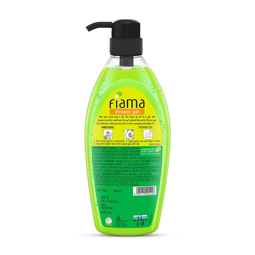 Fiama Shower Gel With Lemongrass & Jojoba - Distacart